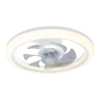 ^PLAFON LED 45W CCT WENTYLATOR 50CM BIAŁY XUDO