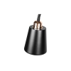 ^LAMPA PODŁOG. KOKO 1XE27 155CM CZARNA ZŁOTY 0117