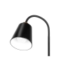 ^LAMPA PODŁOG. KOKO 1XE27 155CM CZARNA ZŁOTY 0117