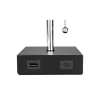 ^LAMPKA BORO 1XE27 1XUSB-A 1XUSB-C TKANINA 0103