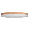 ^PLAFON OKRĄGŁY 72W CCT 50CM DREWNO XUDO