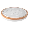 ^PLAFON OKRĄGŁY 72W CCT 50CM DREWNO XUDO