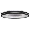 ^PLAFON OKRĄGŁY 68W CCT CZARNY XUDO