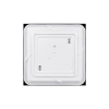 ^PLAFON LUVO KWADRAT 2XE27 IP44 CZARNY 8902