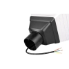 LATARNIA LED PARKOWA E27 TIRANA CZARNY 9315