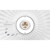 LATARNIA LED PARKOWA E27 PLEXIO CZARNY 9317