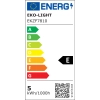 ŻARÓWKA E27 LED FILAMENT WW 5W G80 GOLD