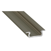 PROFIL ALU. LED TYP-Z INOX 3M