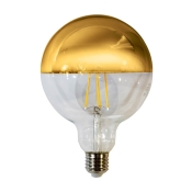 ŻARÓWKA E27 LED FILAMENT WW 7,5W G125 GOLD