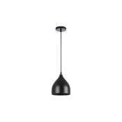 LAMPA WISZĄCA E27 COMO CZARNY 0110