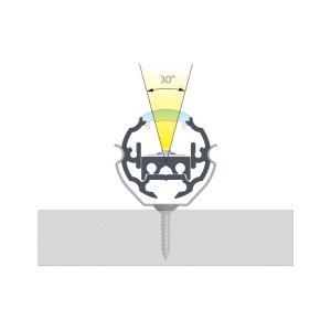 PROFIL ALU. LED COSMO ANODOWANY 3M