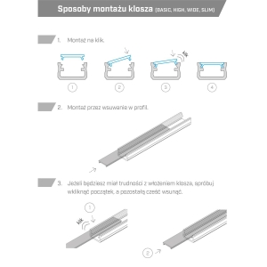 KLOSZ X SOCZEWKOWY LENS SLIM PMMA 15ST 3M