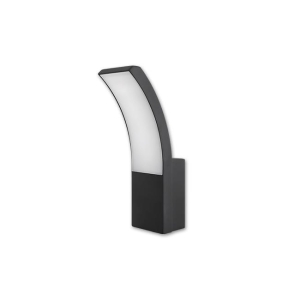 KINKIET LORETO LED 9W PW IP54 ANTRACYT 1288