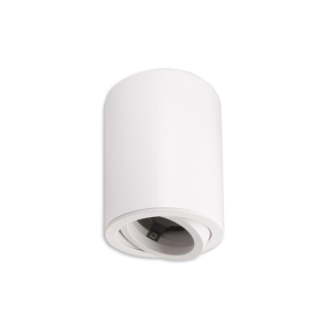 ^SPOT TUBA MINI OKRĄGŁA 1x GU10 BIAŁA RUCHOMA 0799