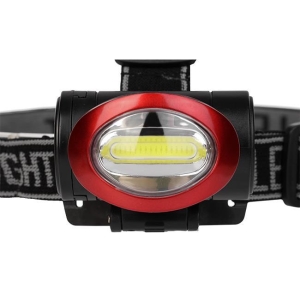 LATARKA LED CZOŁOWA 3W COB 3XAAA 0477