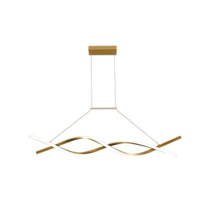 LAMPA KONO WISZĄCA LED 33W 4000K 100cm ZŁOTY 2663