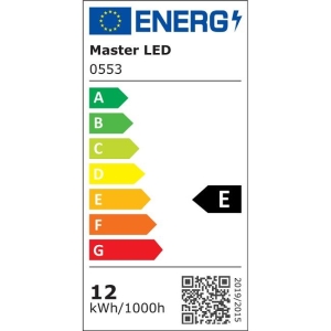 KINKIET GEMINO 56CM LED 12W 4000K IP20 CZARNY 0553