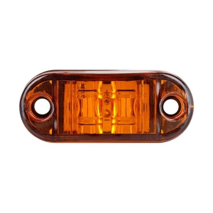LAMPA LED OBRYSOWA 12-24V 2XSMD POMARAŃCZOWA 6621