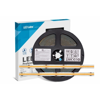 TAŚMA LED COB WW 24V 10W/m 5M 3Y PRO Line