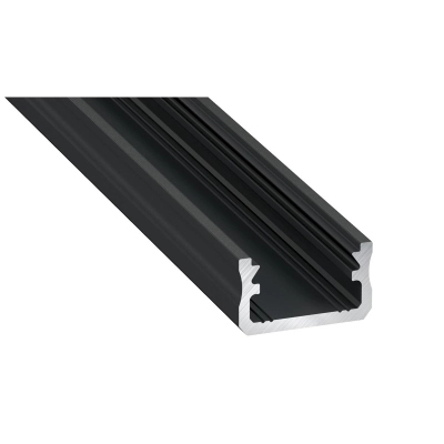 PROFIL ALU. LED TYP-A CZARNY 2M