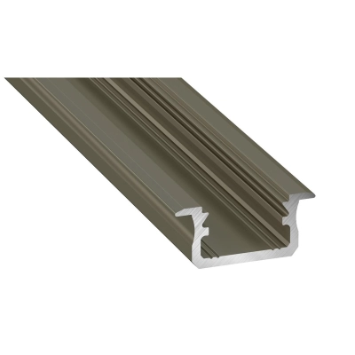 PROFIL ALU. LED TYP-B INOX 1M
