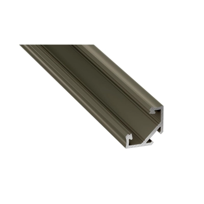 PROFIL ALU. LED TYP-C INOX 1M