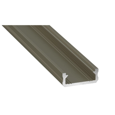 PROFIL ALU. LED TYP-D INOX 2M