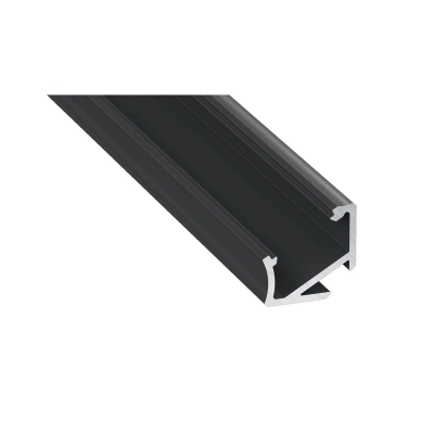 PROFIL ALU. LED TYP-H 30/60° CZARNY 3M