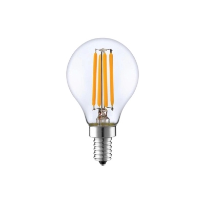 ŻARÓWKA E14 LED FILAMENT WW 4W KULKA G45