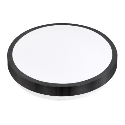 ^PLAFON SOLEN OKRĄGŁY 2xE27 CZARNY IP44 6568