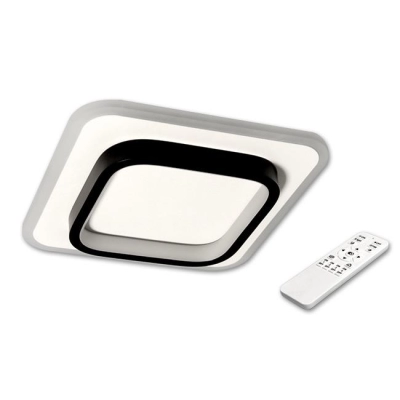 ^PLAFON GALAXIS FALCON 35W 24x24x5cm CZARNY 6095