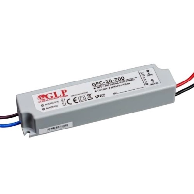 ZASILACZ PRĄDOWY GLP GPC-20-700 700mA 3-28V IP67