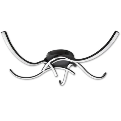#PLAFON MODENA ISTRIA 47W 4000K 73cm CZARNY 0327