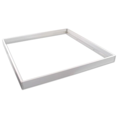 RAMKA MONTAŻ N/T DO PANEL 60x60cm BIA ZATRZAS PVC