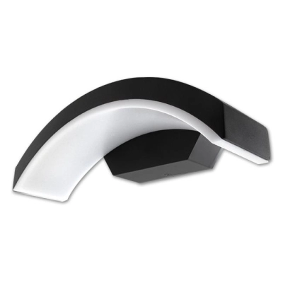 KINKIET BELLA LED 9W PW IP54 CZARNY 4470