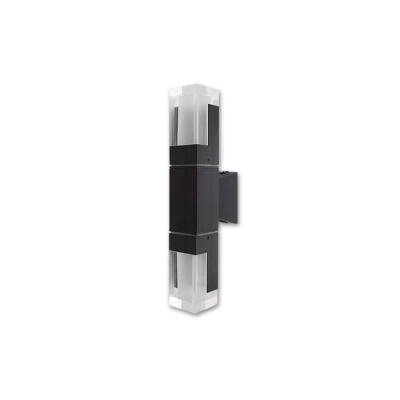 KINKIET LORA DUO 14W NW 4500K IP54 CZARNY 2044