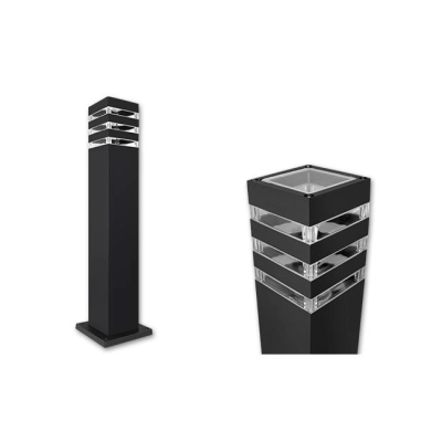 LAMPA MALIBU STOJĄCA E27 60cm CZARNY 2078