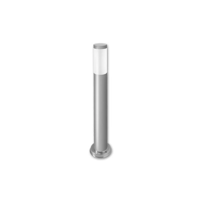 LAMPA MANILA STOJĄCA 1xE27 65cm SREBRNY 1369