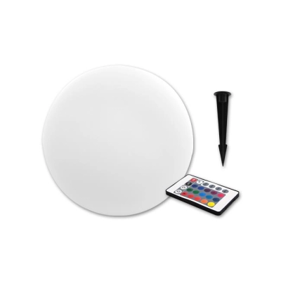 KULA OGRODOWA SOLAR 30cm RGB-LED IP65 6689