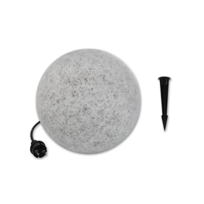KULA OGRODOWA 1xE27 IP65 35cm KAMIEŃ 3180