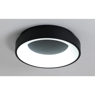 ^PLAFON GALAXIS NOVA 54W 40X8 cm CZARNY 1394
