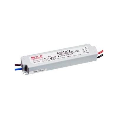 ZASILACZ LED 12V 12W 1A GLP GPV IP67