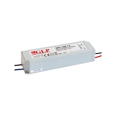 ZASILACZ LED 12V 100W 8,3A GLP GPV IP67