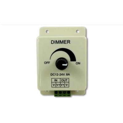 ŚCIEMNIACZ LED 12V 8A MANUALNY T67 2240