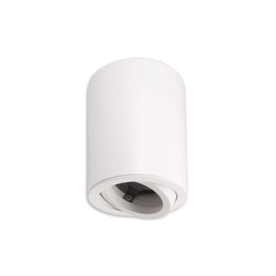 ^SPOT TUBA MINI OKRĄGŁA 1x GU10 BIAŁA RUCHOMA 0799