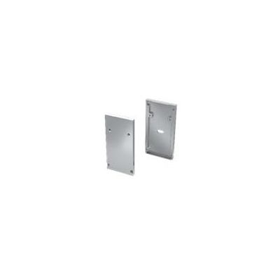 ZAŚLEPKA DULIO SREBRNA ALUMINIOWA Z OTWOREM