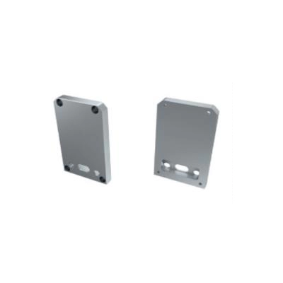 ZAŚLEPKA TALIA M2 SREBRNA ALUMINIOWA Z OTWOREM