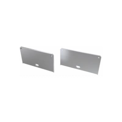 ZAŚLEPKA LARGO M2 SREBRNA ALUMINIOWA Z OTWOREM