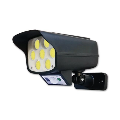 NAŚWIETLACZ LED KAMERA 12W CW SOLARNY+ PIR 1296