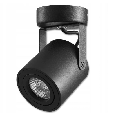 SPOT ABI TUBA ROUND RUCHOMA 1xGU10 CZARNY 3404